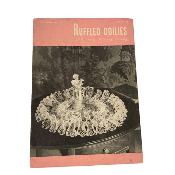 Vintage Crochet Pattern Booklet Collection 1940s Lot of 6! Midcentury - Picture 8 of 10